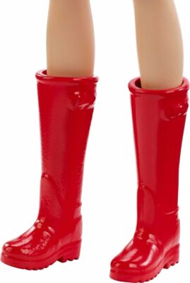 Barbie Chicken Farmer Doll Red Haired and Playset with Henhouse