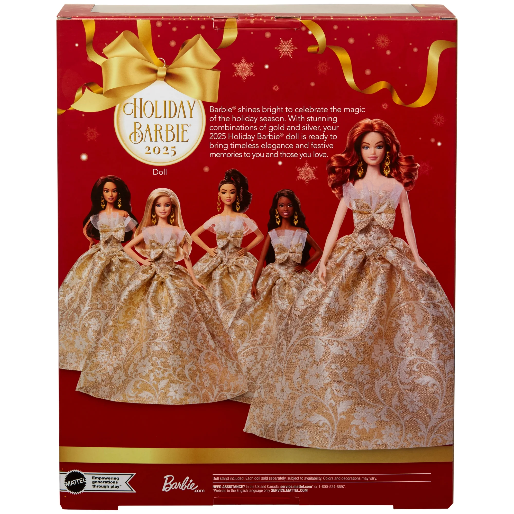 Barbie Signature 2025 Holiday Barbie Fashion Doll Barbie Signature 2025 Holiday Barbie Fashion Doll