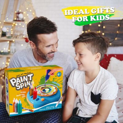 Arts and Crafts for Kids Paint Spin Art Machine Kit