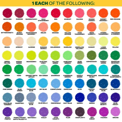 Crayola Giant Box of Crayons 120 Colors