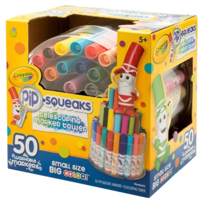 Crayola Pip Squeaks Marker Tower Assorted Colors