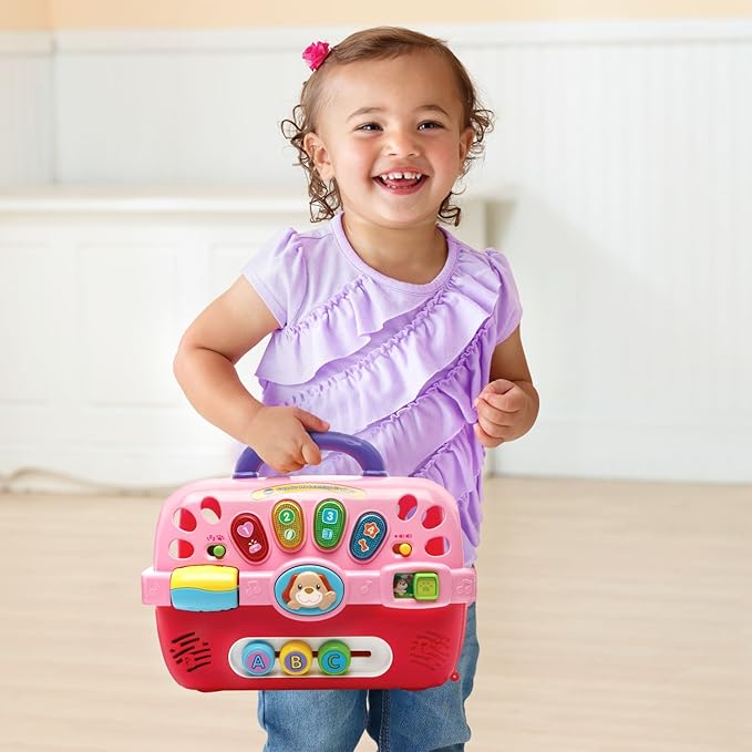 VTech Care for Me Learning Carrier Pink VTech Care for Me Learning Carrier Pink