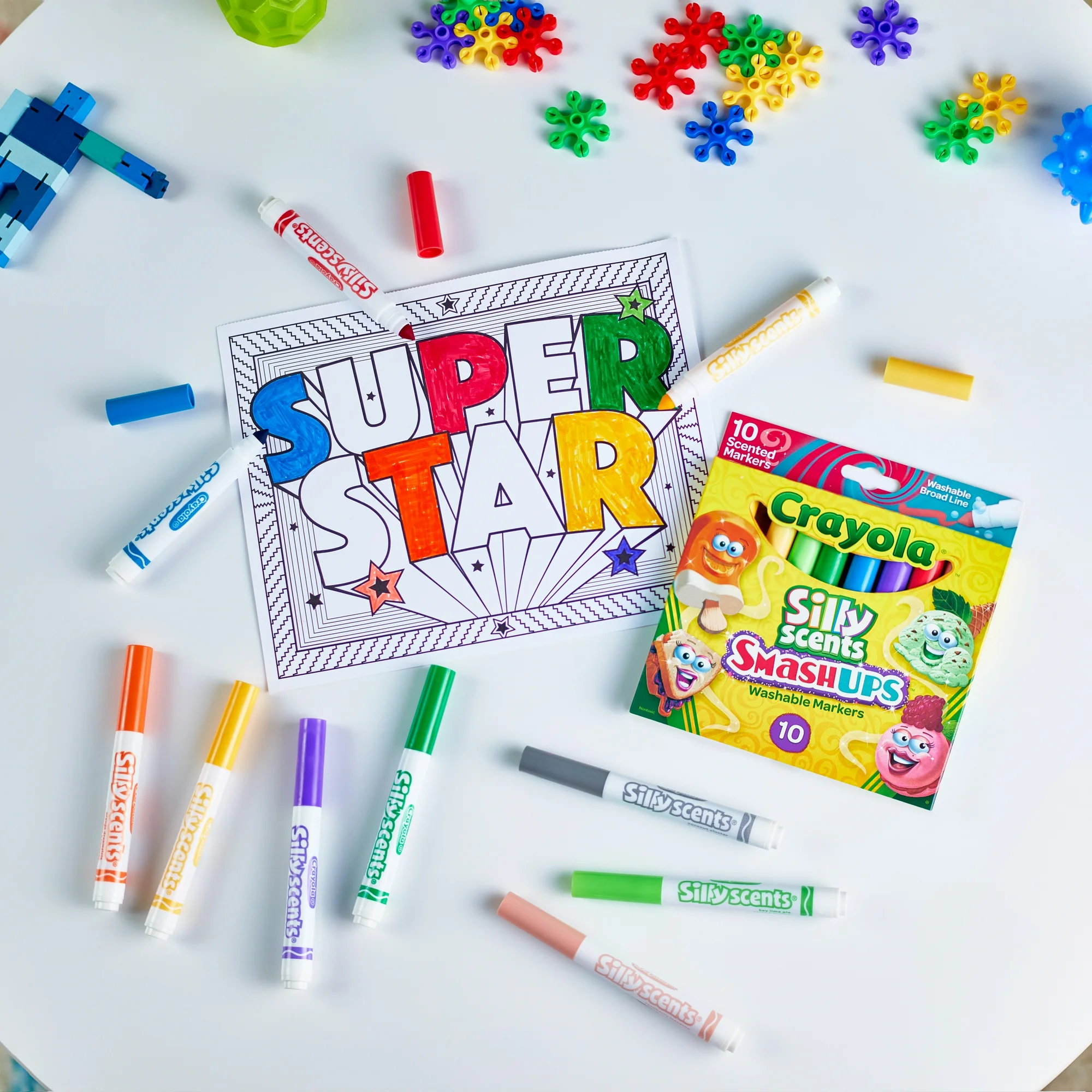 Crayola Silly Scents Smash Ups Markers Scented Art Tools Crayola Silly Scents Smash Ups Markers Scented Art Tools
