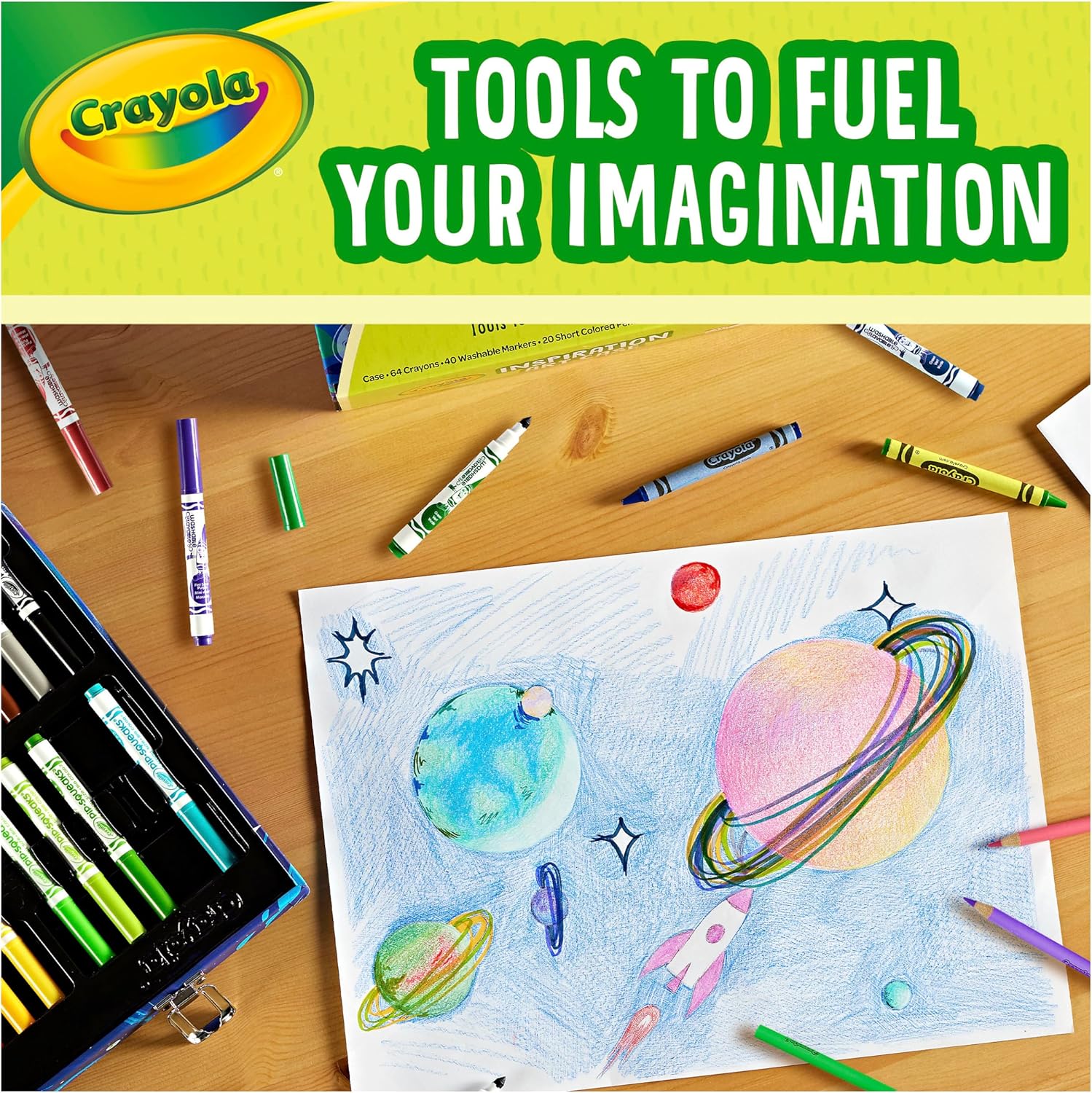 Crayola Inspiration Art Case Space Coloring Set Crayola Inspiration Art Case Space Coloring Set