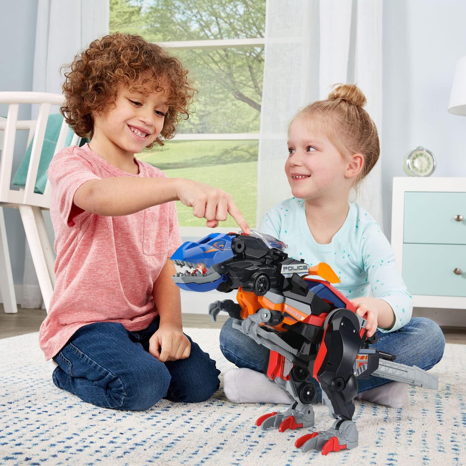7 VTech Switch and Go 3 in 1 Rescue Rex