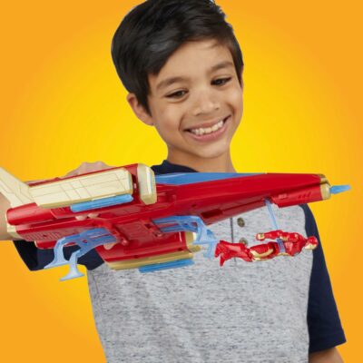 Avengers Mravel Iron Man Repulsor Blast Battle Jet Action Figure