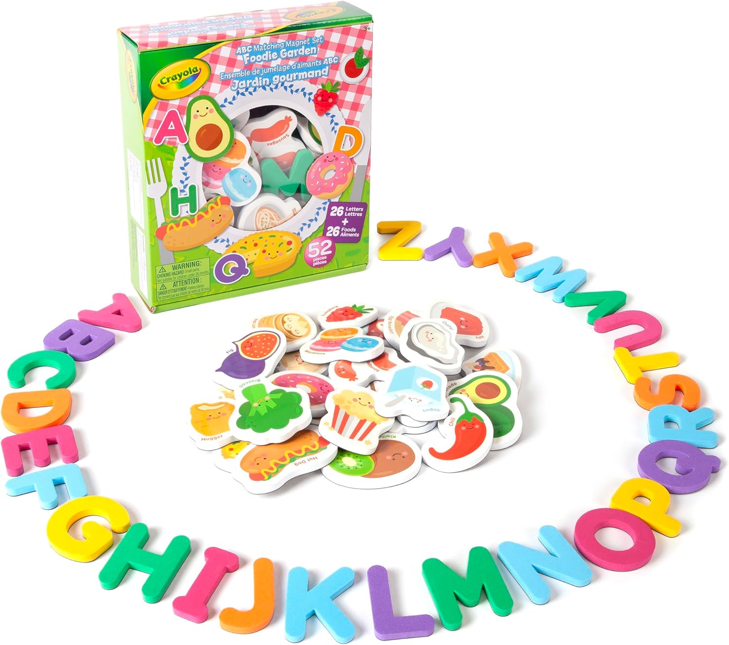 Crayola ABC Matching Magnet Set Foodie Garden Crayola ABC Matching Magnet Set Foodie Garden