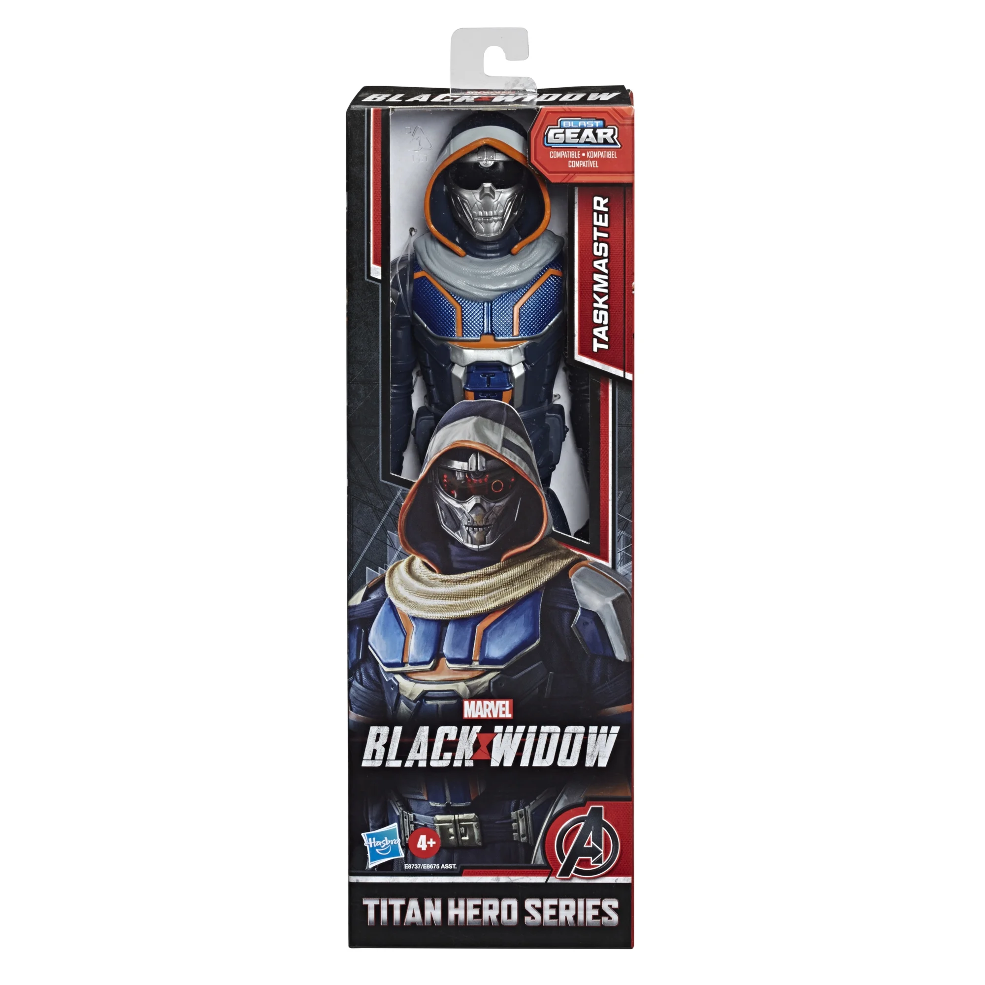 Marvel Avengers Black Widow Titan Hero Taskmaster Figure Marvel Avengers Black Widow Titan Hero Taskmaster Figure