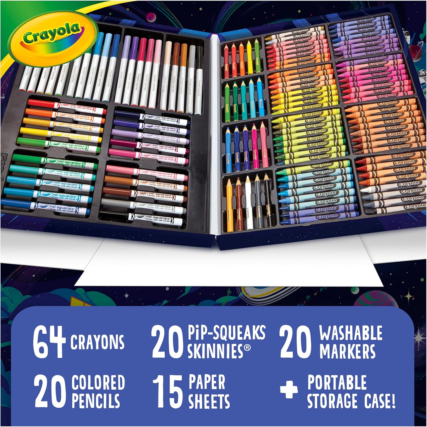 Crayola Inspiration Art Case Space Coloring Set Crayola Inspiration Art Case Space Coloring Set
