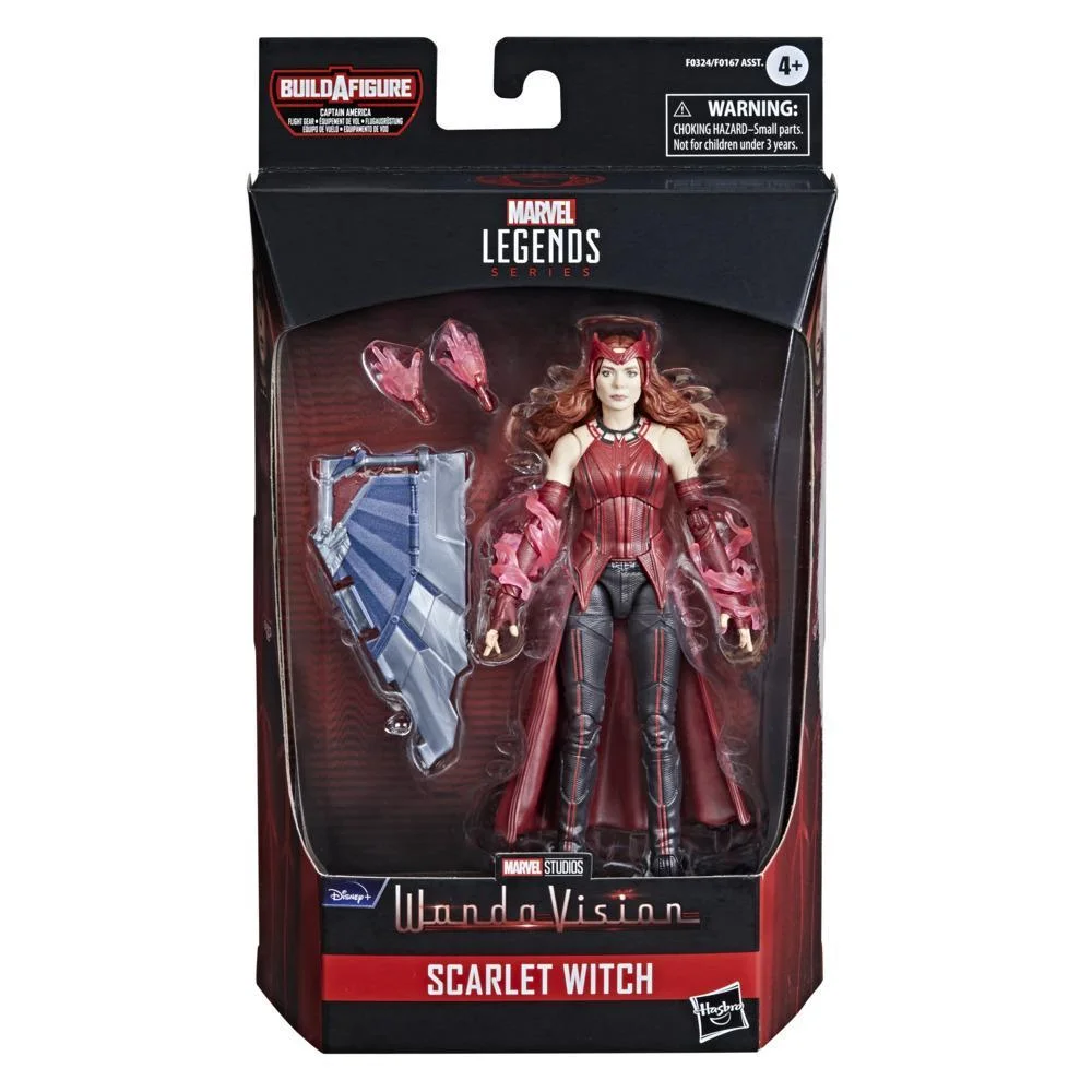 Marvel Legends Series Scarlet Witch And 2 Accessories Action Figure Marvel Legends Series Scarlet Witch And 2 Accessories Action Figure