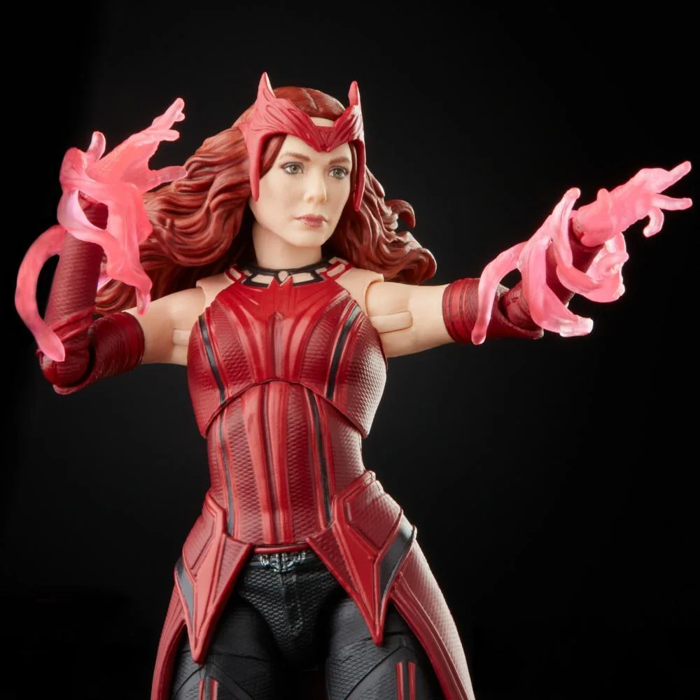 Marvel Legends Series Scarlet Witch And 2 Accessories Action Figure Marvel Legends Series Scarlet Witch And 2 Accessories Action Figure
