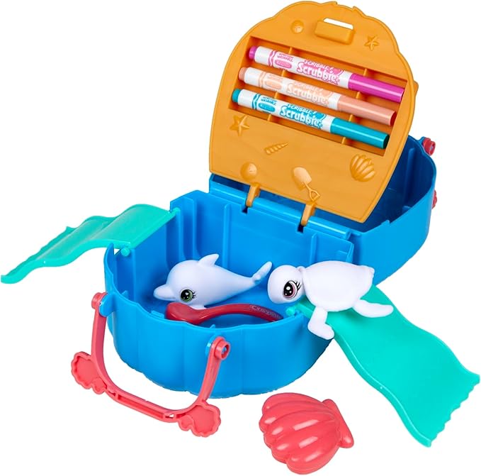 Crayola Scribble Scrubbie Pets Ocean Animals Playset Crayola Scribble Scrubbie Pets Ocean Animals Playset