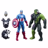 Marvel Avengers Captain America & Venomized Hulk Action Figures