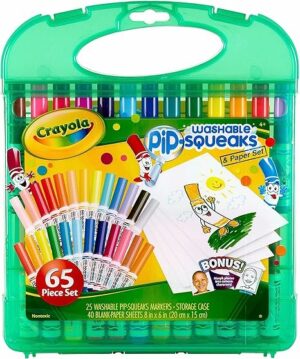 Crayola Pip-Squeaks Washable Marker Set Drawing & Craft Kit