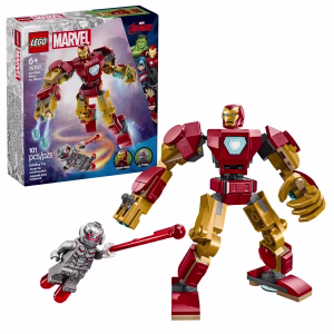 LEGO Marvel Iron Man Mech vs. Ultron Building Toy Set