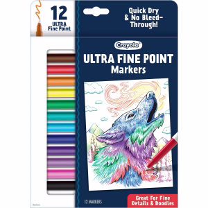 Crayola Ultra Fine Point Markers Art Markers