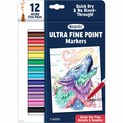 Crayola Ultra Fine Point Markers Art Markers