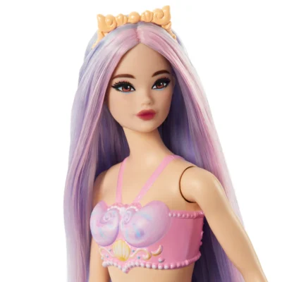 Barbie Mermaid Doll with Pink and Lilac Hair
