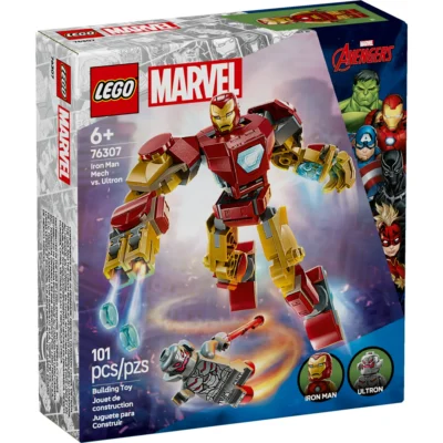 LEGO Marvel Iron Man Mech vs. Ultron Building Toy Set