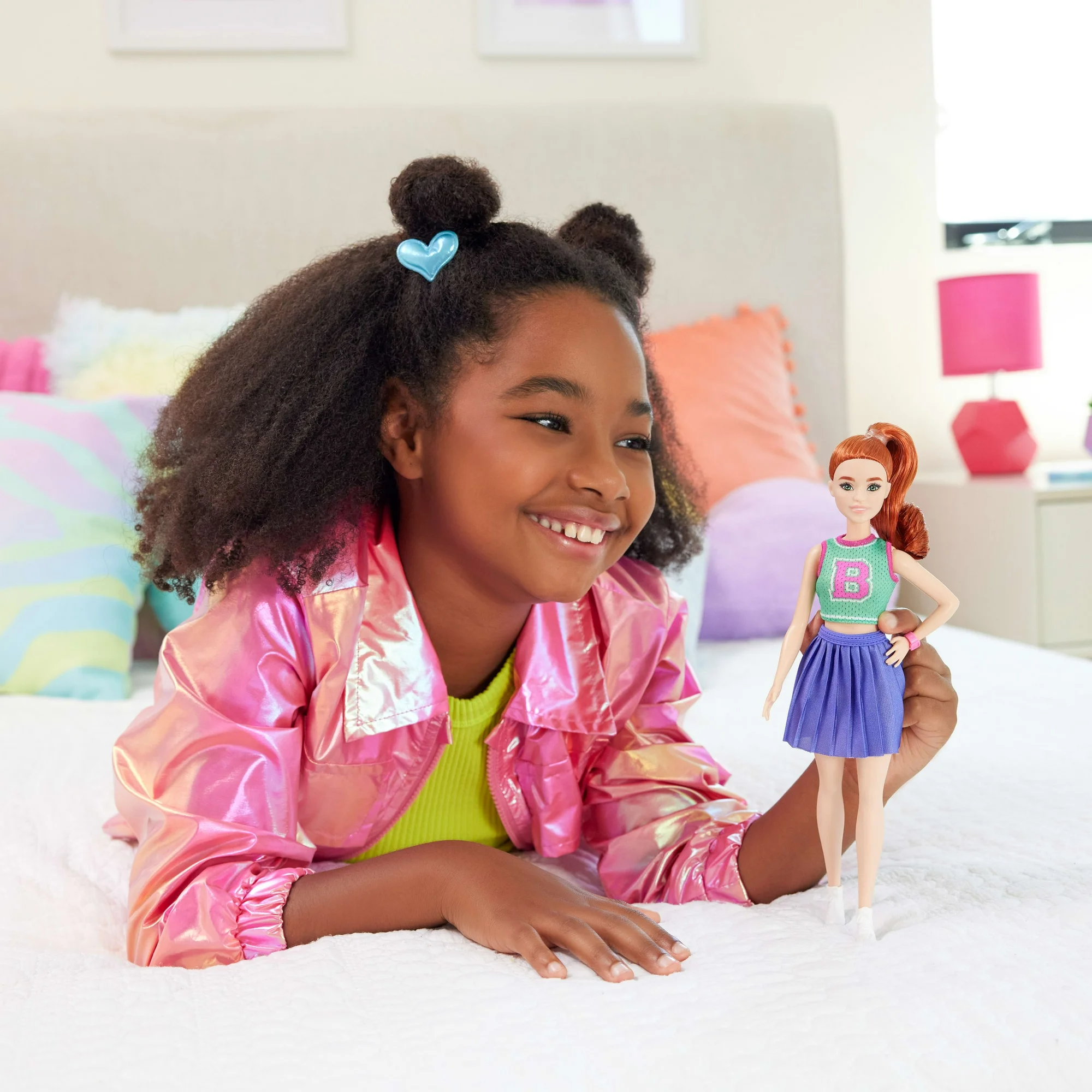 Barbie Fashionistas Doll with Pleated Purple Skirt Barbie Fashionistas Doll with Pleated Purple Skirt