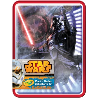 Crayola Star Wars Limited Edition Crayons Collectible Crayon Tin