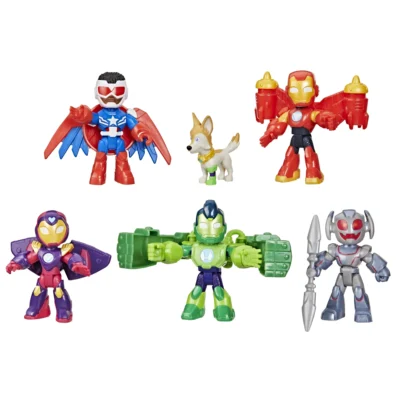 Marvel Iron Man and his Friends Avengers Pack Action Figure
