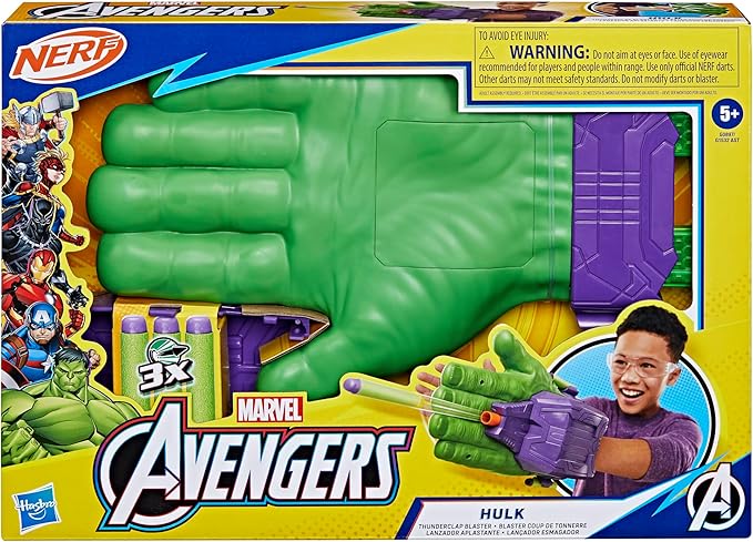 Marvel Avengers Hulk Thunderclap Blaster Roleplay Toy Marvel Avengers Hulk Thunderclap Blaster Roleplay Toy