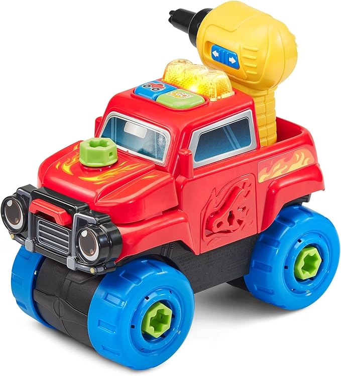 VTech Drill and Learn Motorized Monster Truck with Repair Tools VTech Drill and Learn Motorized Monster Truck with Repair Tools