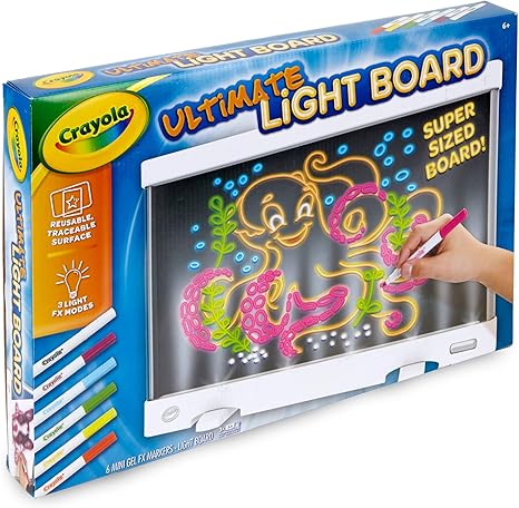 Crayola Ultimate Light Board White Kids Drawing Tablet Crayola Ultimate Light Board White Kids Drawing Tablet