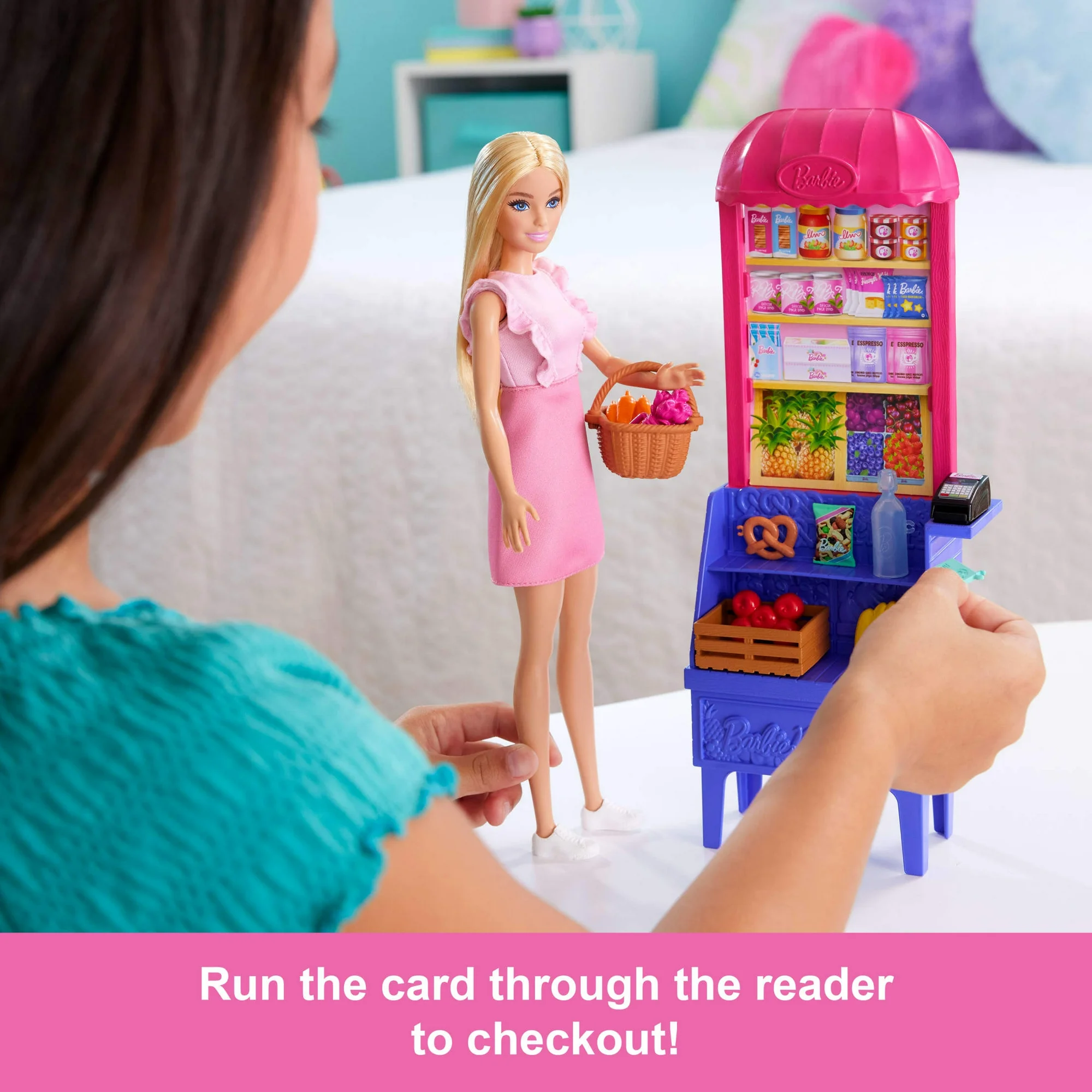 Barbie and Teresa Recipe at the Market Doll & Playset Barbie and Teresa Recipe at the Market Doll & Playset