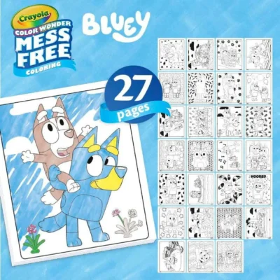 Crayola Color Wonder Bluey Activity Kit