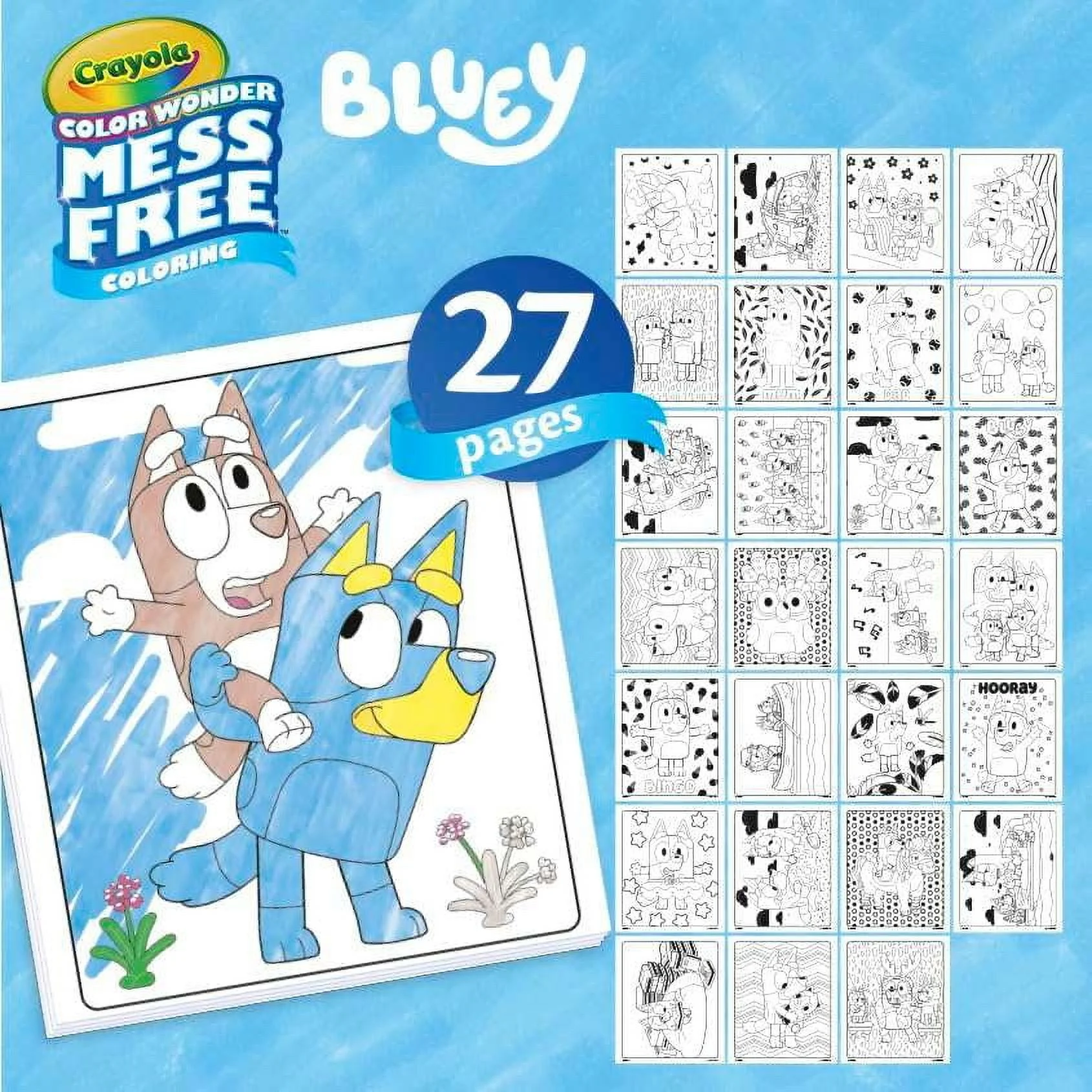 Crayola Color Wonder Bluey Activity Kit Crayola Color Wonder Bluey Activity Kit