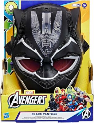 Marvel Avengers Black Panther Vibranium Power FX Mask