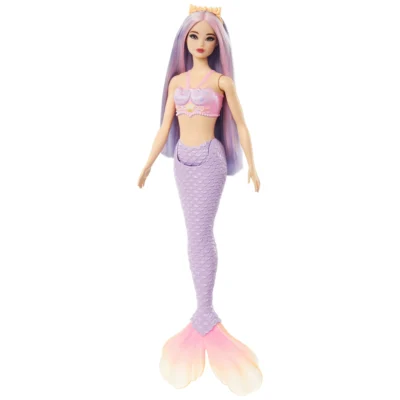 Barbie Mermaid Doll with Pink and Lilac Hair