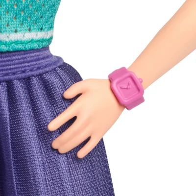 Barbie Fashionistas Doll with Pleated Purple Skirt