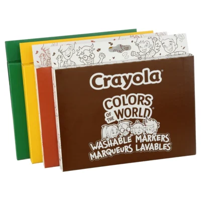 Crayola Broad Line Markers with Colors of The World