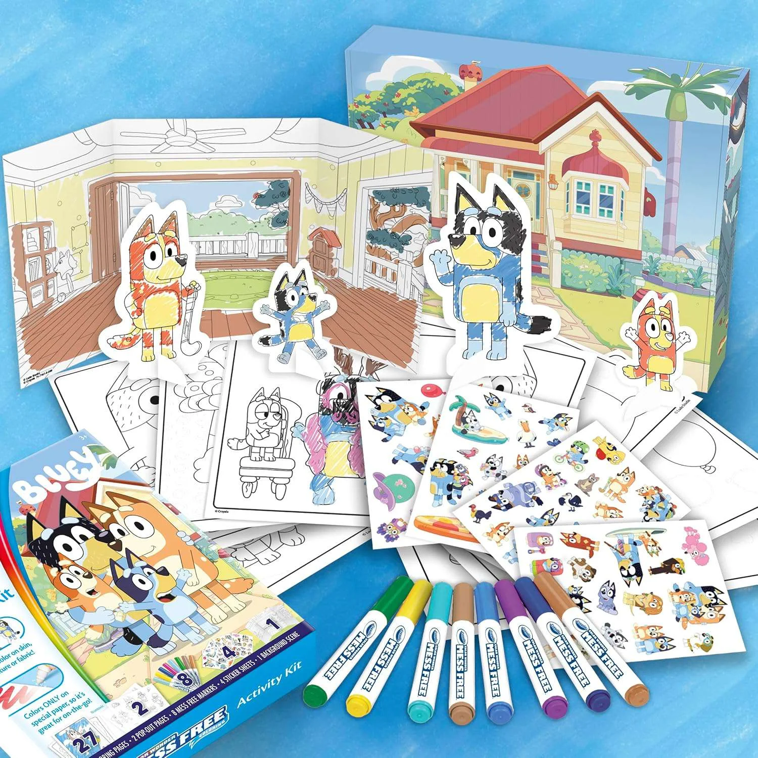 Crayola Color Wonder Bluey Activity Kit Crayola Color Wonder Bluey Activity Kit