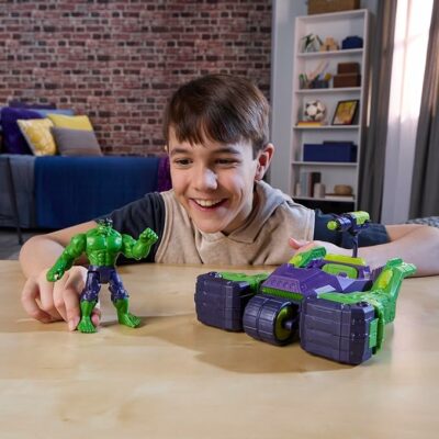 AVENGERS Marvel Hulk Blast & Smash Truck Figure & Vehicle Set
