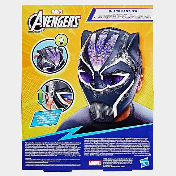 Marvel Avengers Black Panther Vibranium Power FX Mask Marvel Avengers Black Panther Vibranium Power FX Mask