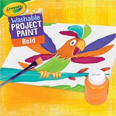 Crayola Washable Kids Paint 6pcs Assorted Bulk Paint Set for Kids