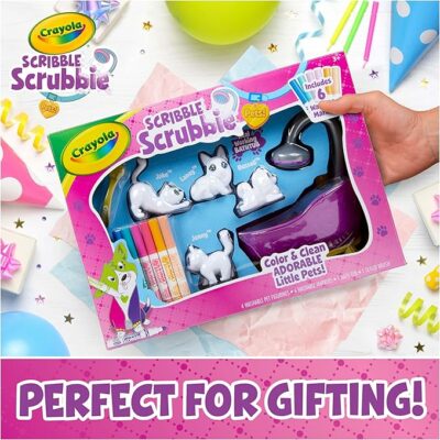 Crayola Scribble Scrubbies Glam Pack 4 Pets