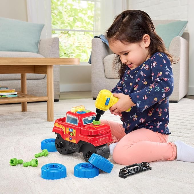 VTech Drill and Learn Motorized Monster Truck with Repair Tools VTech Drill and Learn Motorized Monster Truck with Repair Tools