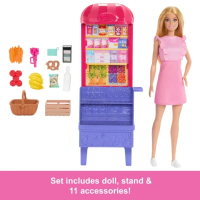 Barbie and Teresa Recipe at the Market Doll & Playset