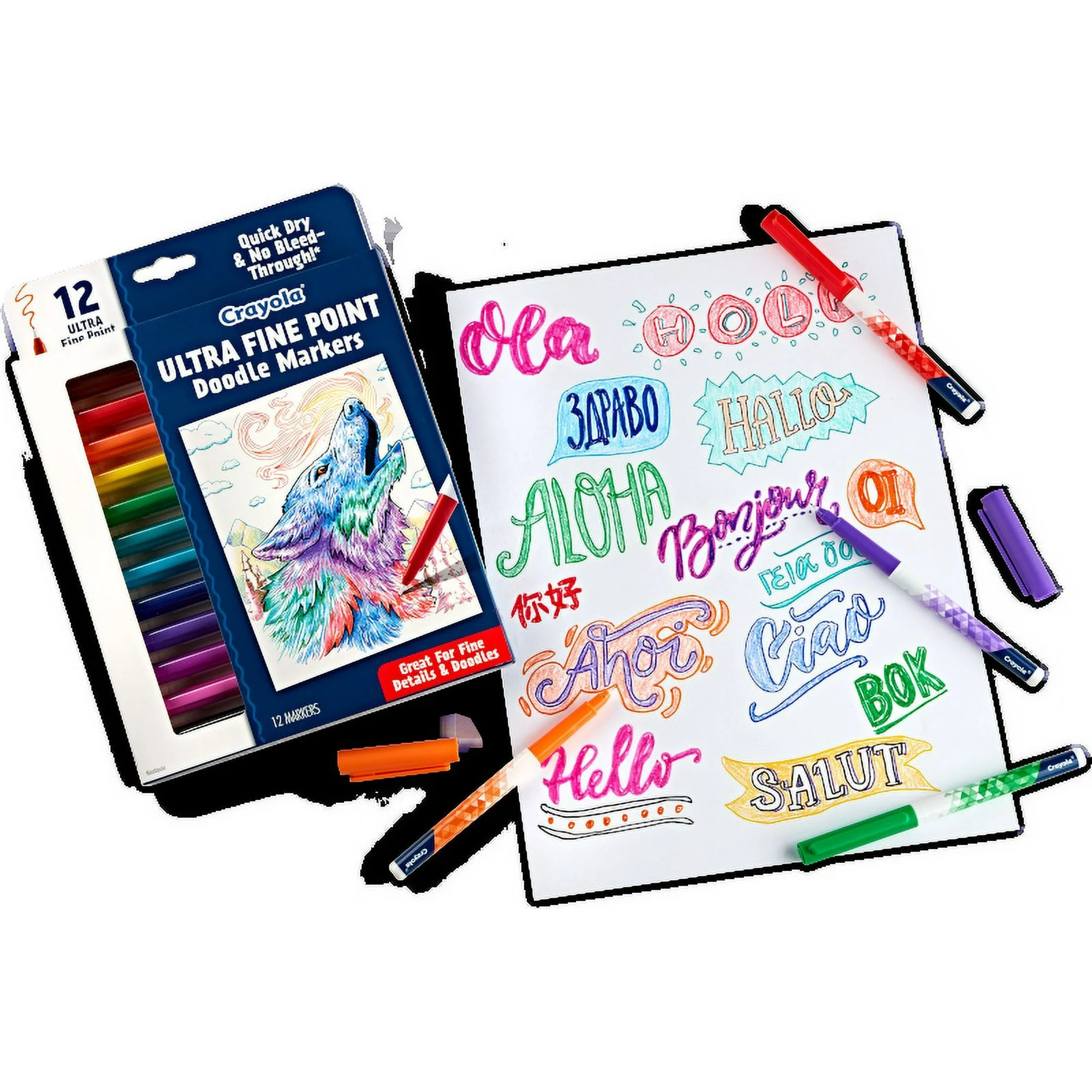 Crayola Ultra Fine Point Markers Art Markers Crayola Ultra Fine Point Markers Art Markers