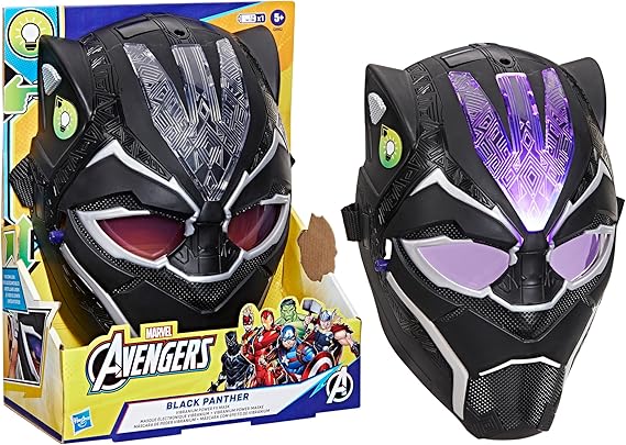 Marvel Avengers Black Panther Vibranium Power FX Mask Marvel Avengers Black Panther Vibranium Power FX Mask