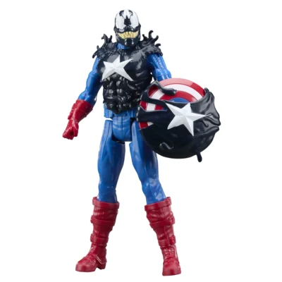 Marvel Avengers Captain America & Venomized Hulk Action Figures
