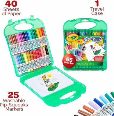 Crayola Pip-Squeaks Washable Marker Set Drawing & Craft Kit
