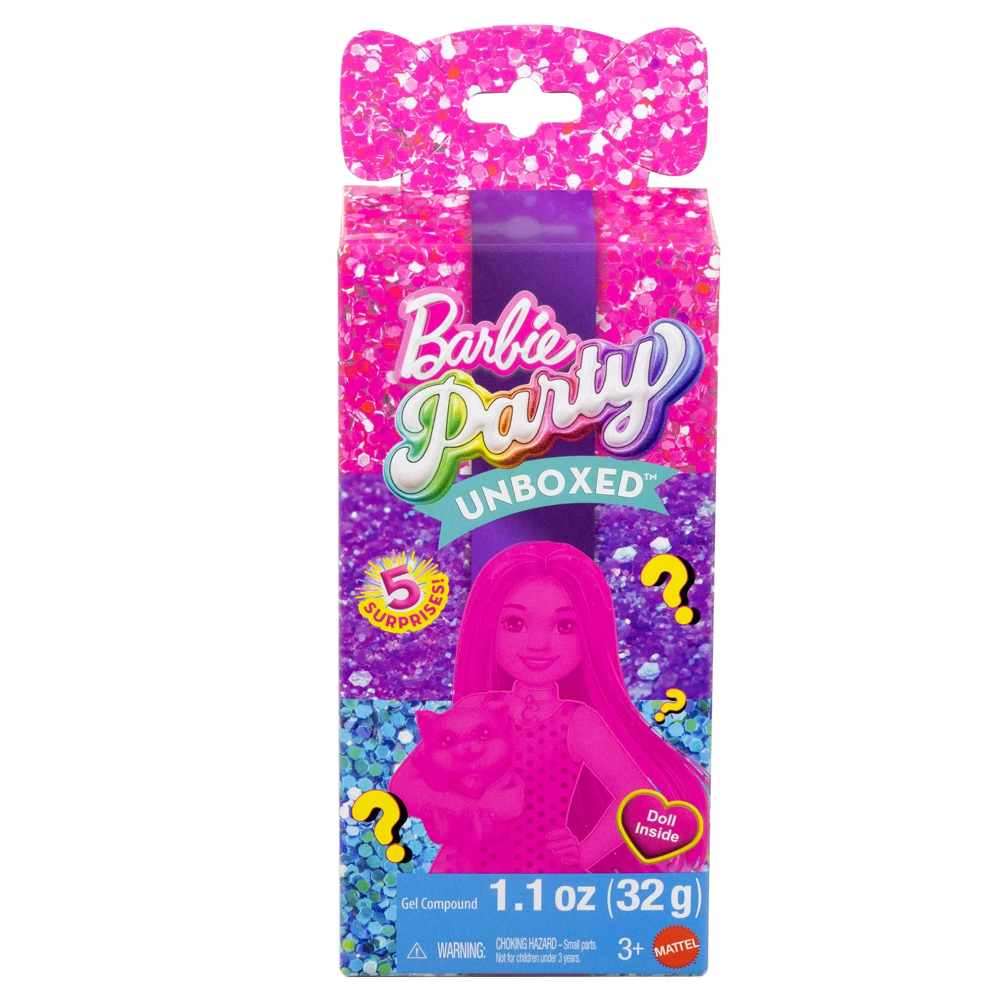 Barbie Party Unboxed Glam Party Series Chelsea Doll & Accessories Barbie Party Unboxed Glam Party Series Chelsea Doll & Accessories