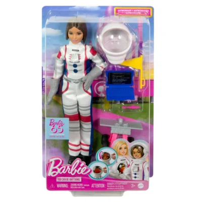 Barbie 65th Anniversary Careers Astronaut Doll & 10 Accessories