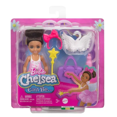 Barbie Chelsea Ballerina Doll & Accessories Set